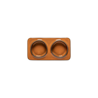 2-Section tray, rectangular, 19 cm