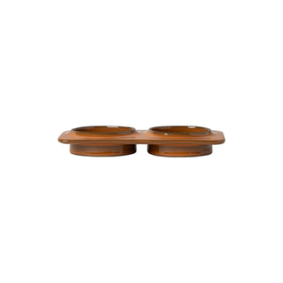 2-Section tray, rectangular, 19 cm