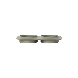 2-Section tray, rectangular, 19 cm