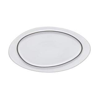 Plate, oval, 37 cm