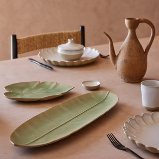 Plata za serviranje, banana list, 53 cm